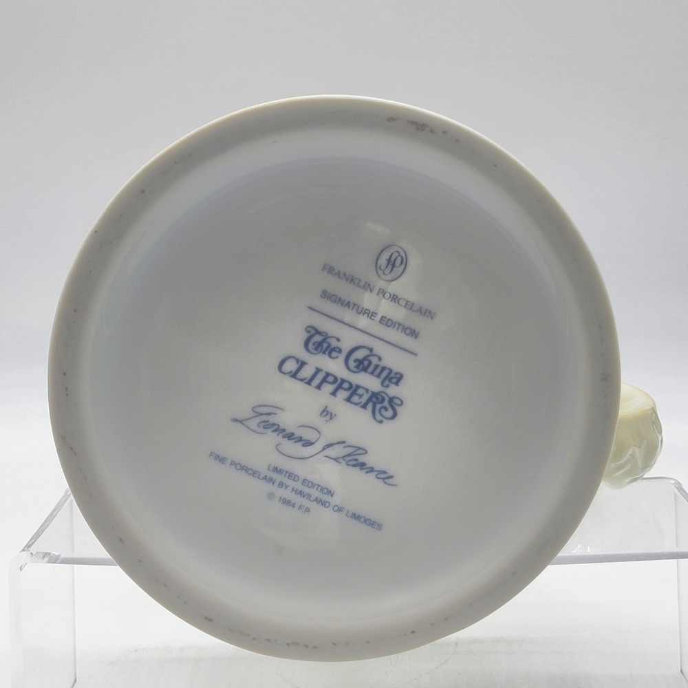 "The China Clippers" Stein By Leonard J Pearce 1984 Franklin Porcelain - Picture 9 of 12